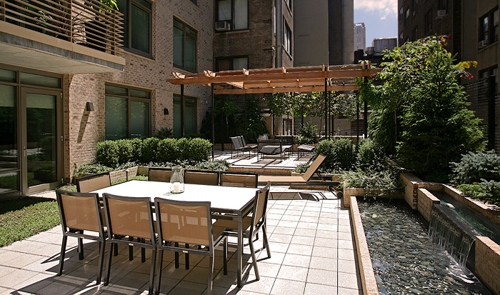 George Menda Patio 120 west 72 street